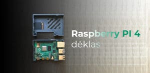 Raspberry pi 4 mikrokompiuterio dėklas 3D spausdinimui